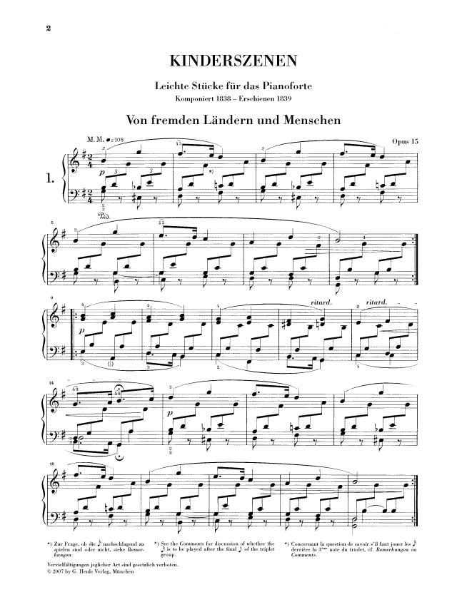 Kinderszenen op.15