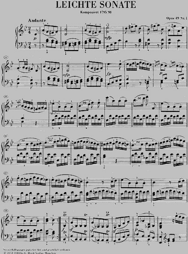 2 leichte Sonaten op.49