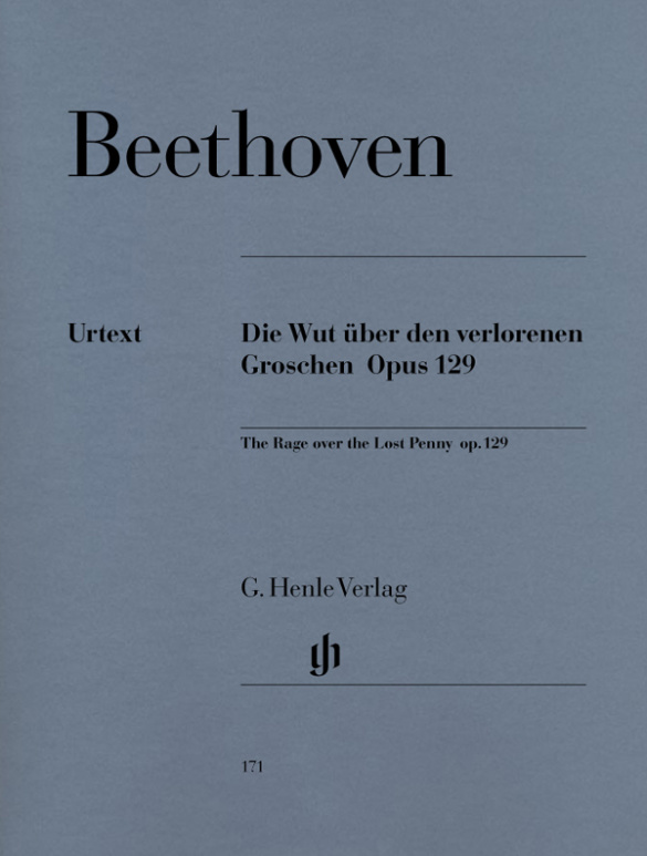 Die Wut über den verlorenen Groschen G-Dur op.129