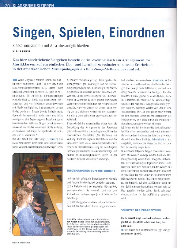 Musik und Bildung 1/2016