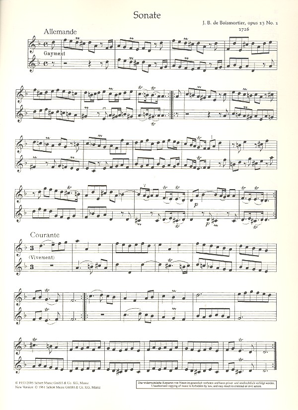 Altfranzösische Duette Band 1