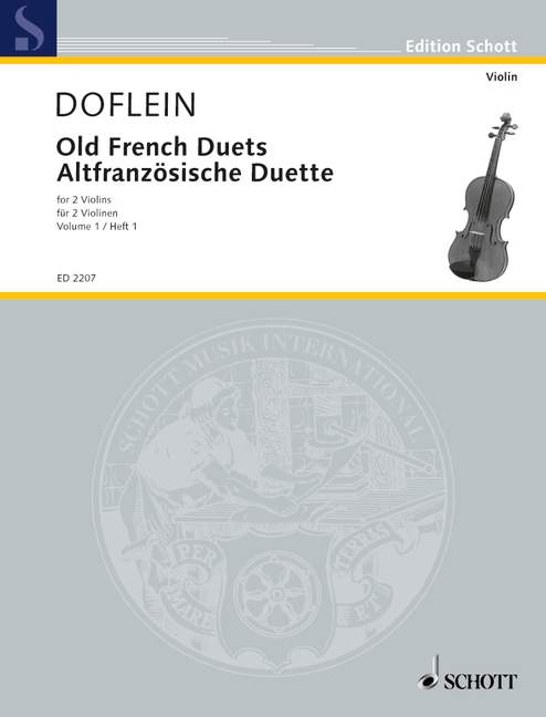 Altfranzösische Duette Band 1