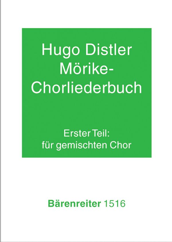 Mörike-Chorliederbuch Teil 1