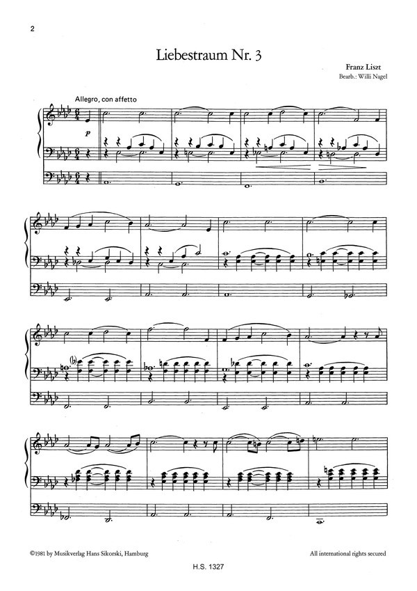 Liebestraum Nr.3