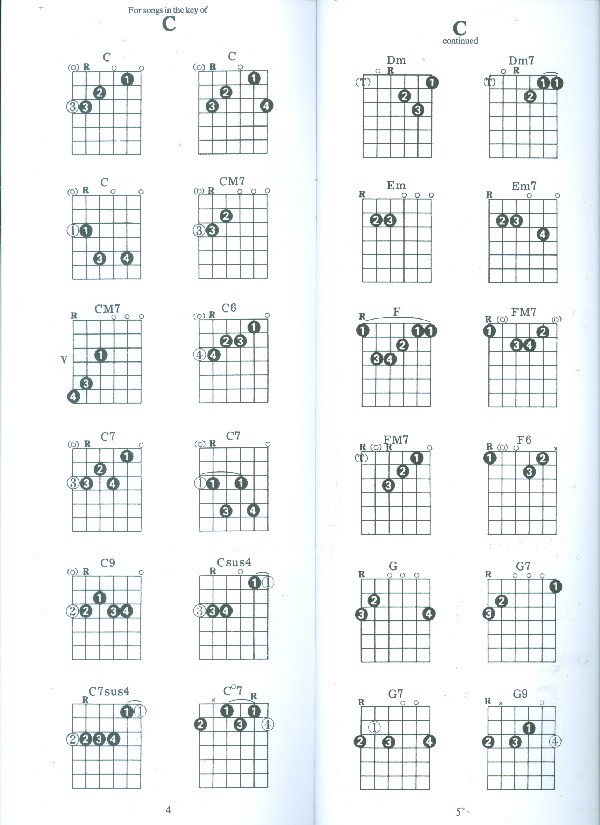 Guitar Case Chord Book