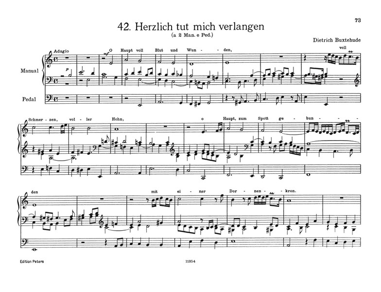 80 Choralvorspiele deutscher Meister des 17. und 18. Jahrhunderts