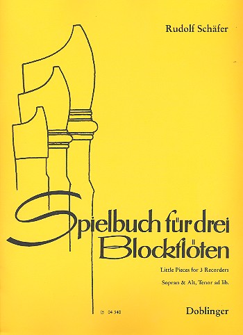 Spielbuch für 3 Blockflöten (SAT)