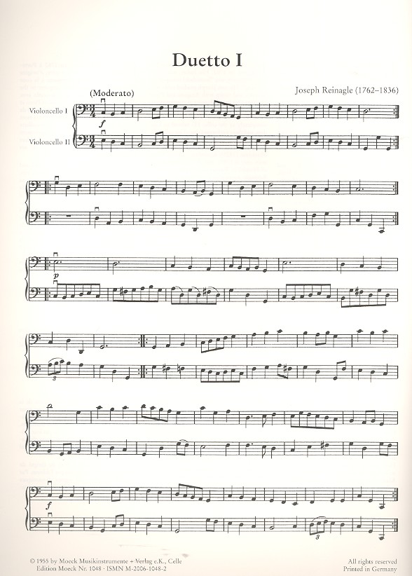 12 leichte Duette Band 1 (Nr.1-7)