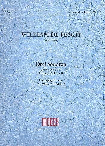 3 Sonaten op.8,10-12