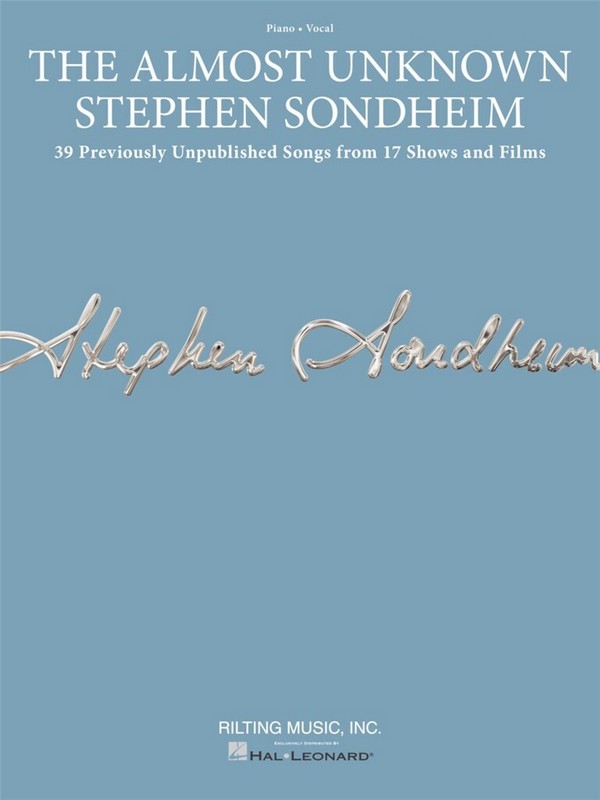 The almost unknown Stephen Sondheim