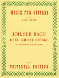 3 leichte Stücke aus den Solowerken