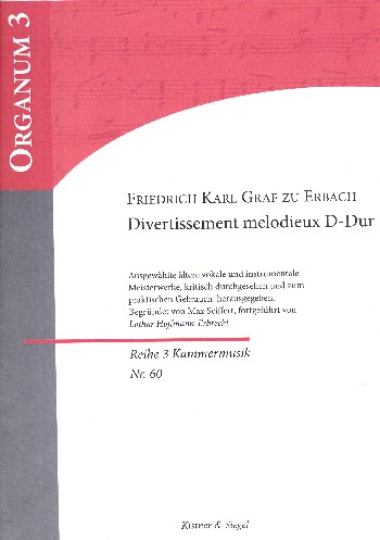Divertissement melodieux D-Dur