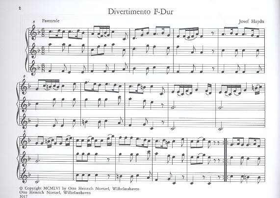 Divertimento F-Dur