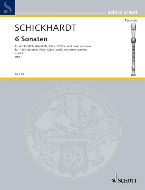 6 Sonaten op. 1 Heft 1