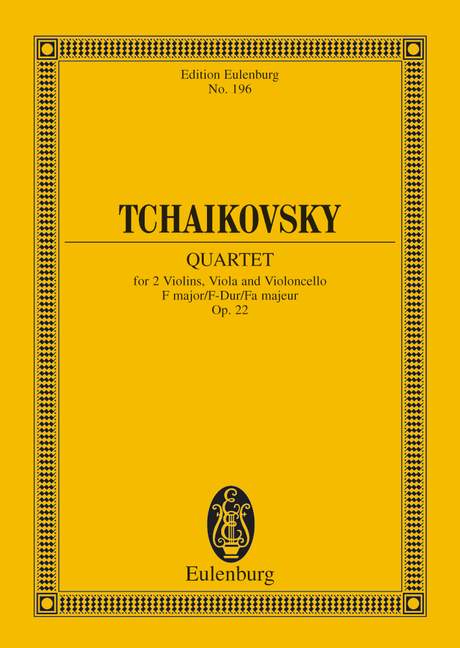 Streichquartett F-Dur op.22