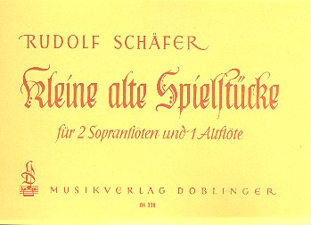 Kleine alte Spielstücke für