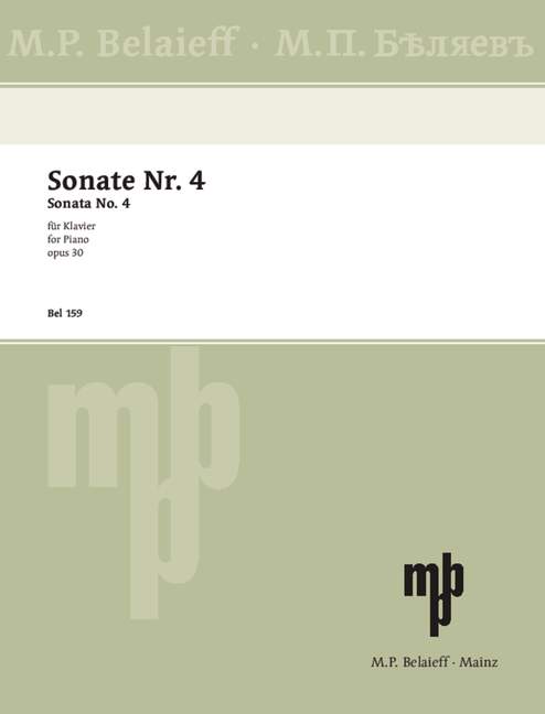 Sonate fis-Moll Nr.4 op.30