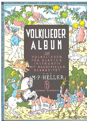 Volkslieder-Album für Klavier