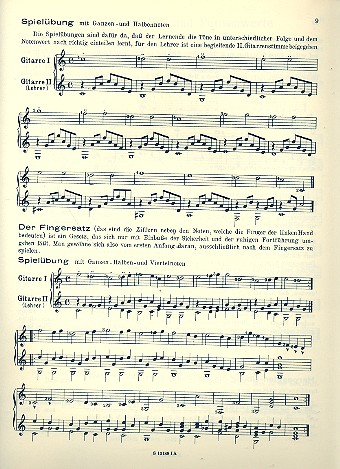 Lehrgang für künstlerisches Gitarrespiel Band 1a