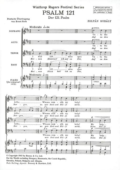 Der 121. Psalm