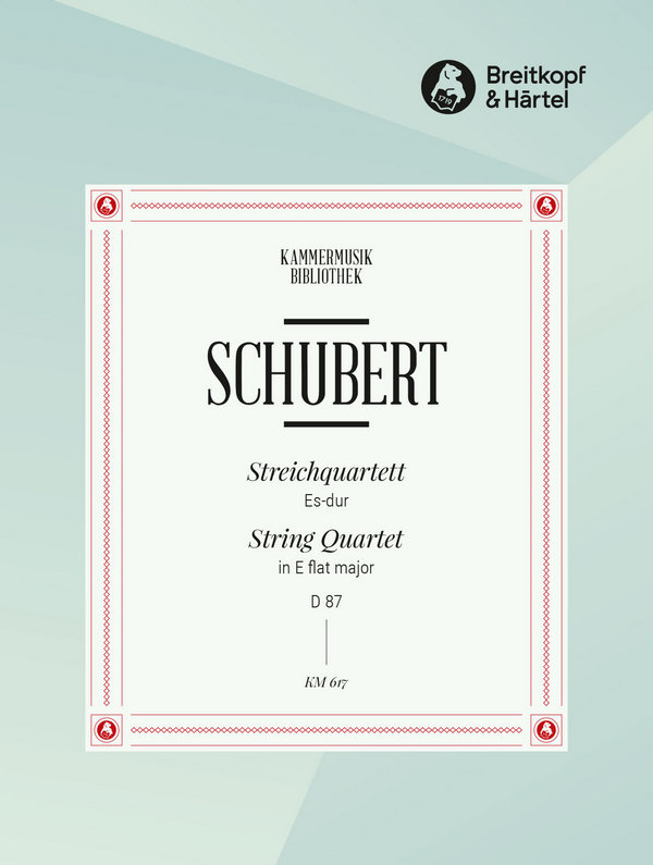 Streichquartett Es-Dur Nr.10 op.125 D87