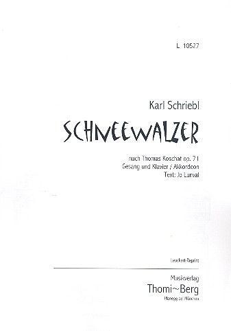 Schneewalzer op.71