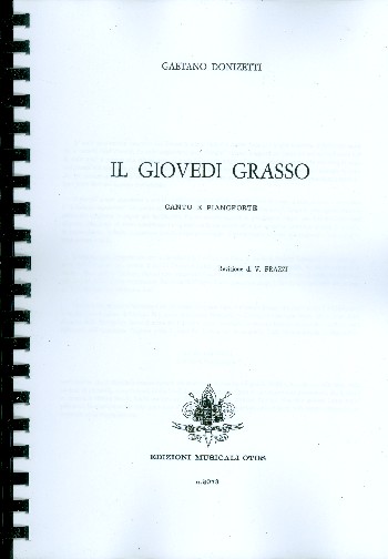 Il giovedi grasso