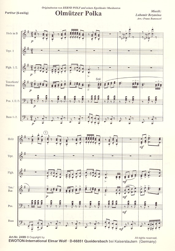 Im Kaiserwald  und  Olmützer Polka: