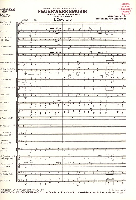 Feuerwerksmusik