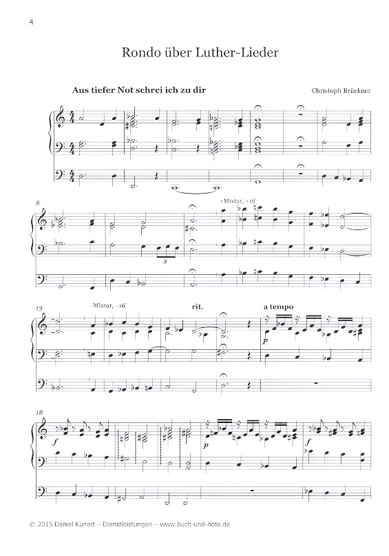 Rondo über Luther-Lieder
