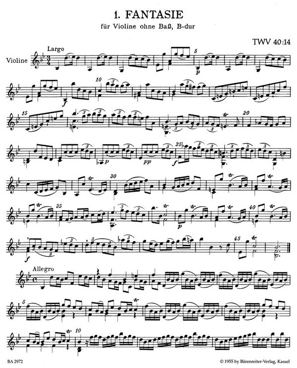 12 Fantasien TWV40:14-40:25