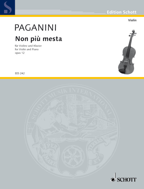 Non piu mesta (Thema mit Variationen) op.12