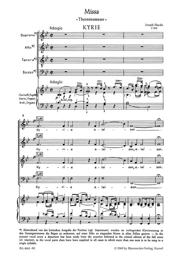 Missa B-Dur Hob.XXII:12