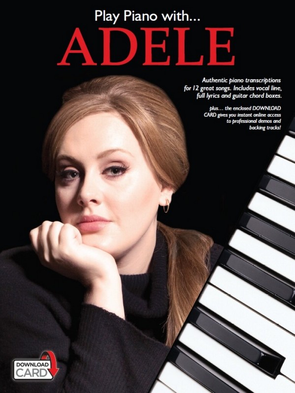 Play Piano with Adele (+Download Card)