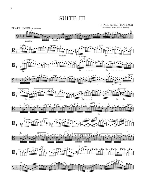 Suiten Nr.1-3 BWV 1007-1009