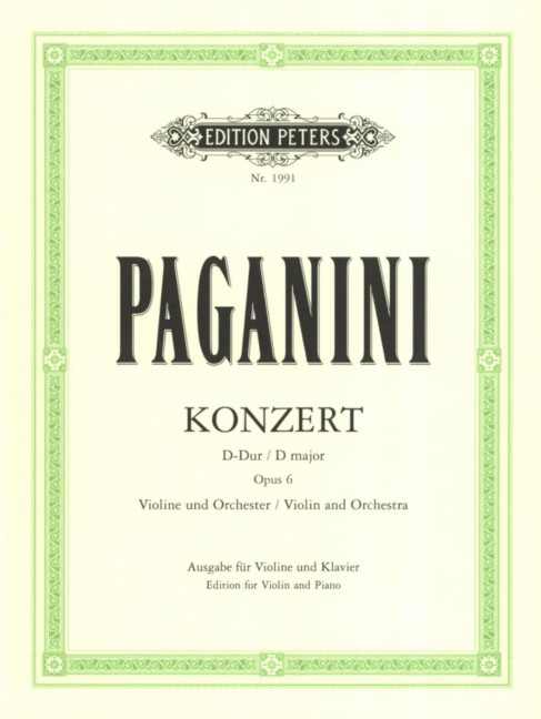 Konzert D-Dur Nr.1 op.6 für Violine und Orchester