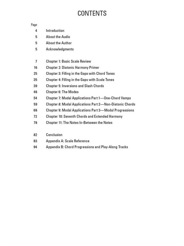 Bassist's Guide to Scales over Chords (+Online Audio)