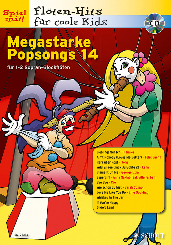 Megastarke Popsongs Band 14 (+CD)