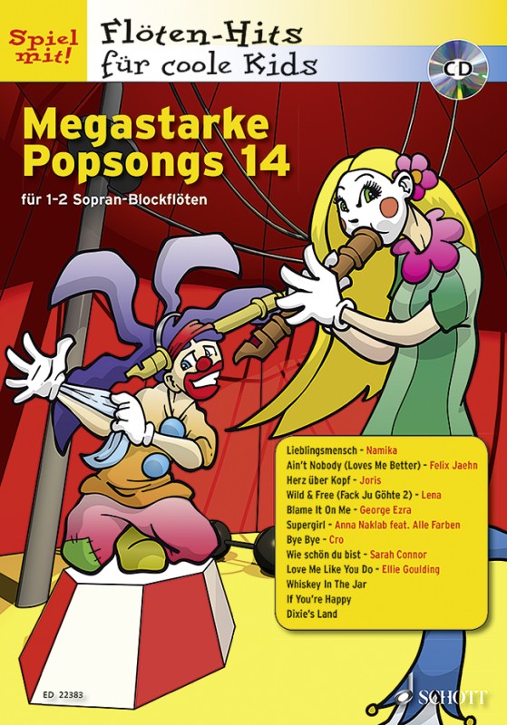 Megastarke Popsongs Band 14 (+CD)