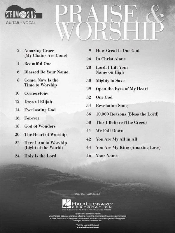 HL00152381 Strum and sing: Praise and worship