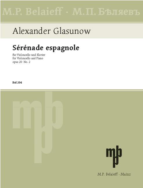Serenade espagnole op.20,2