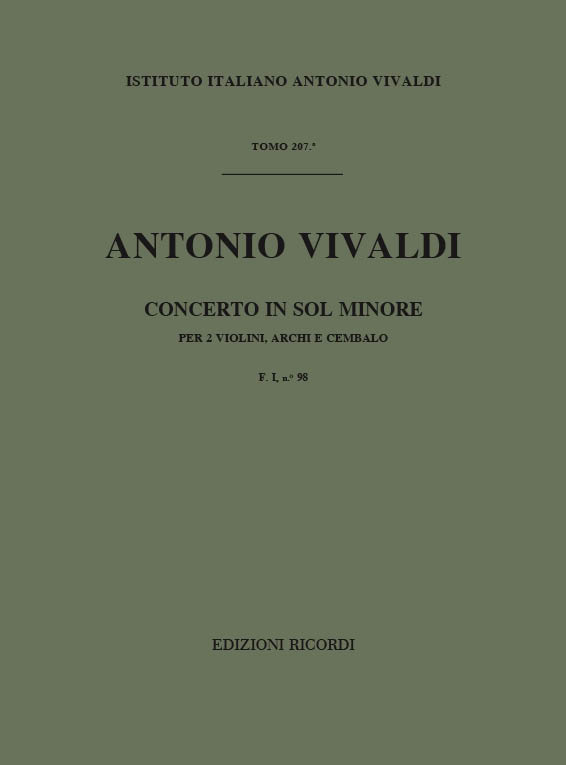 Concerto sol minore RV517