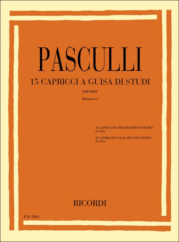 15 caprici a guisa di studi