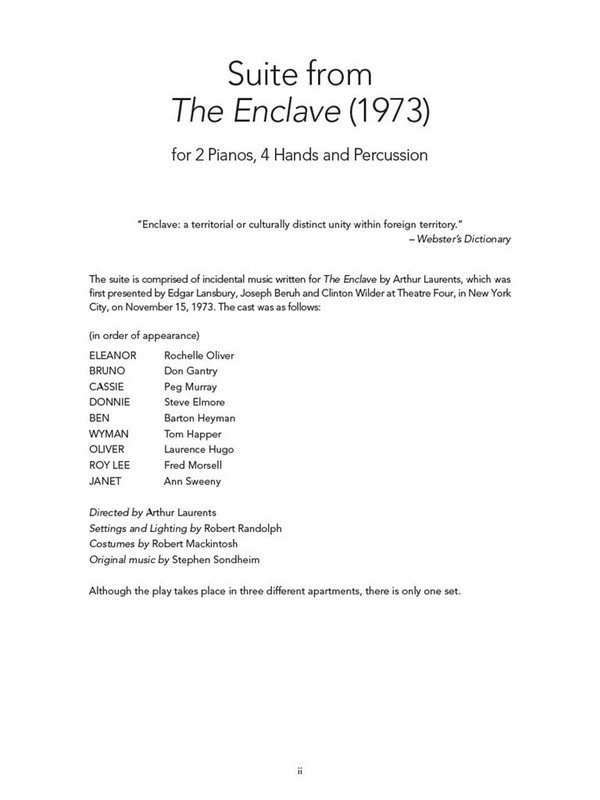 HL00153845 Incidental Music from The Enclave