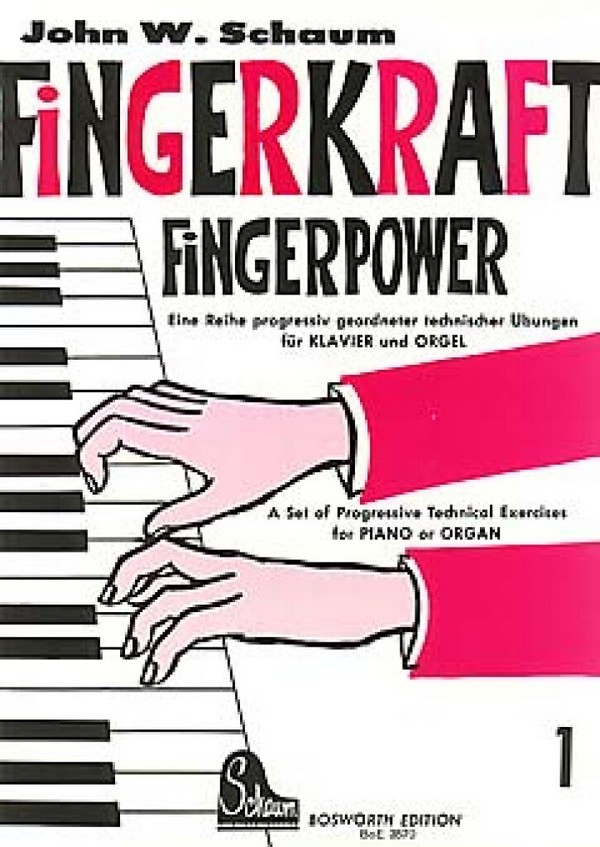 Fingerkraft Band 1 für Klavier/Orgel