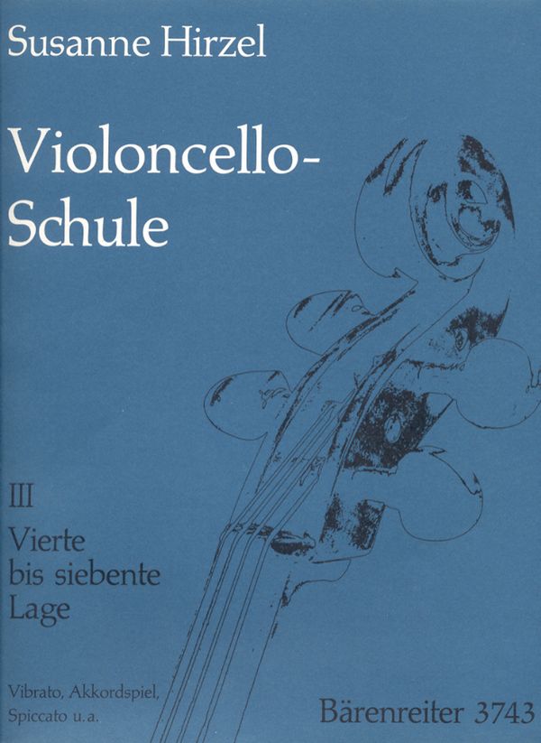 Violoncello-Schule Band 3