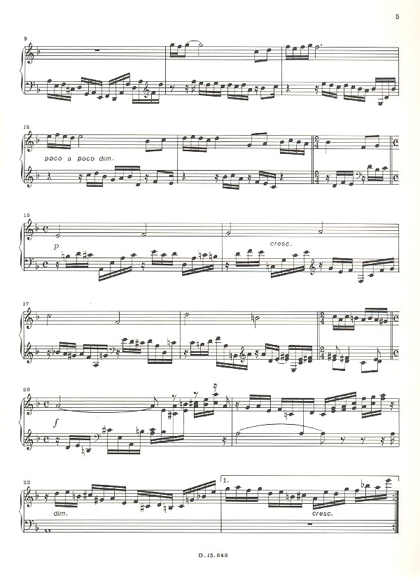 Toccata d-Moll für Klavier