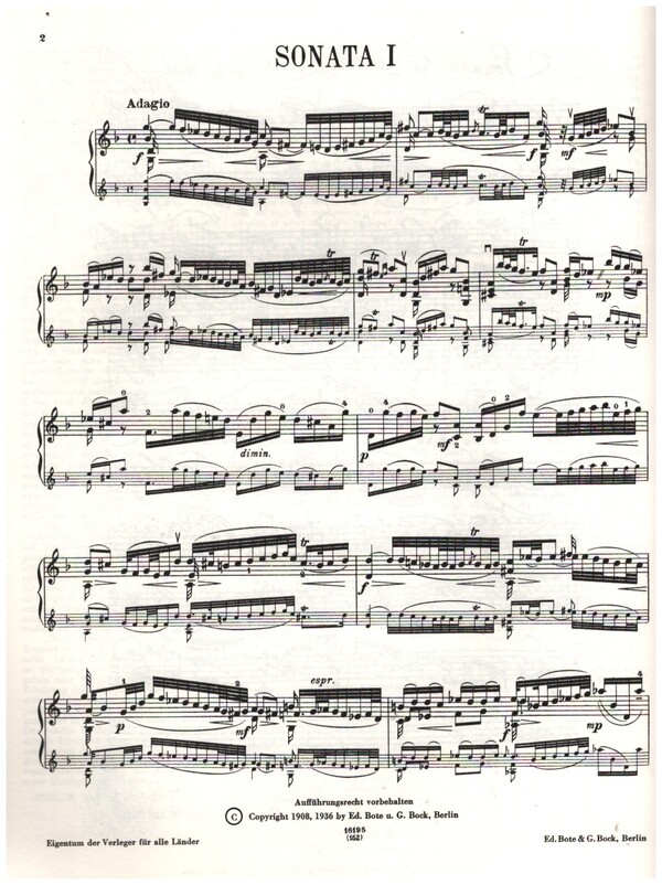 Sonaten und Partiten Band 1