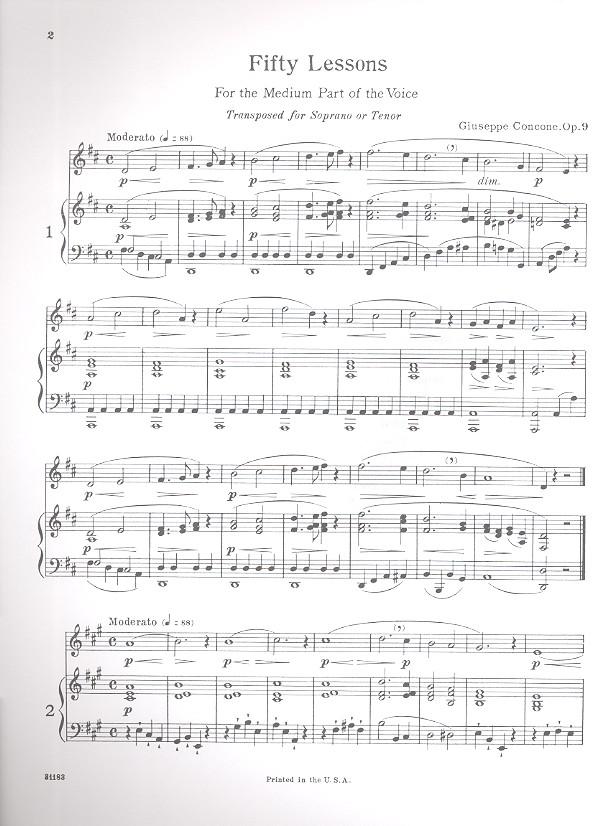 50 Lessons op.9