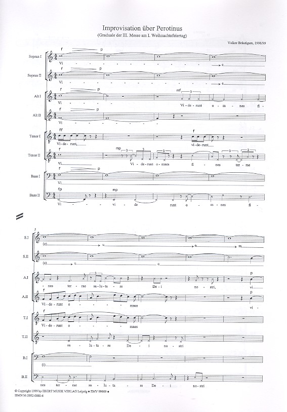 Improvisation über Perotinus